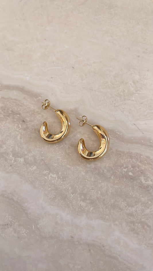 Artemis Hoops - Gold