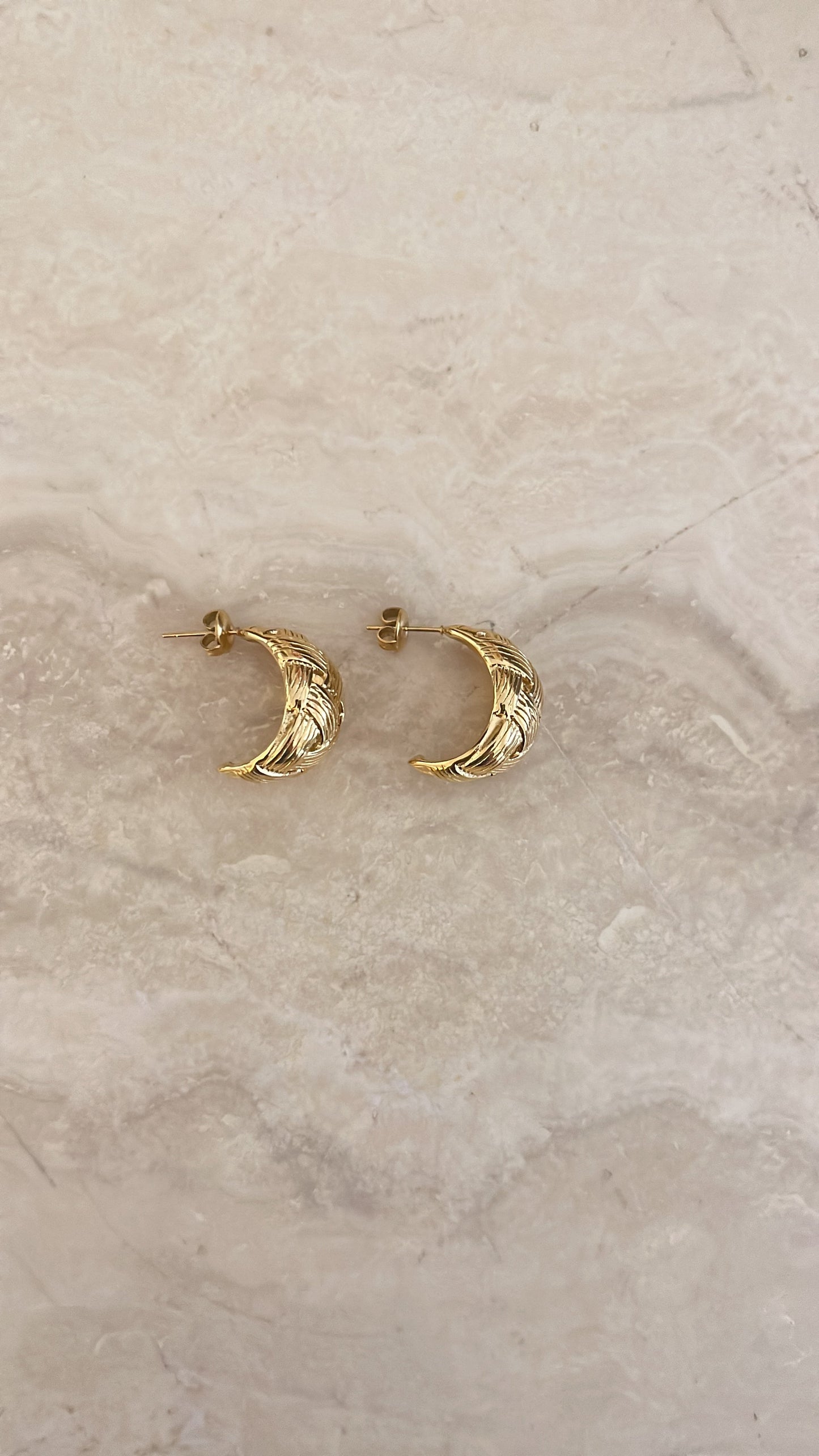 Lyra Weave Hoops