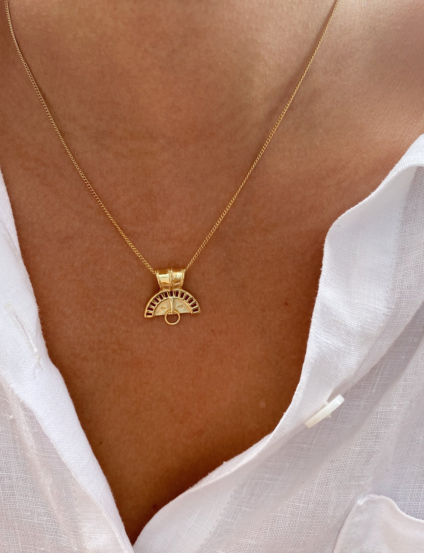 Aztec Pendant Necklace