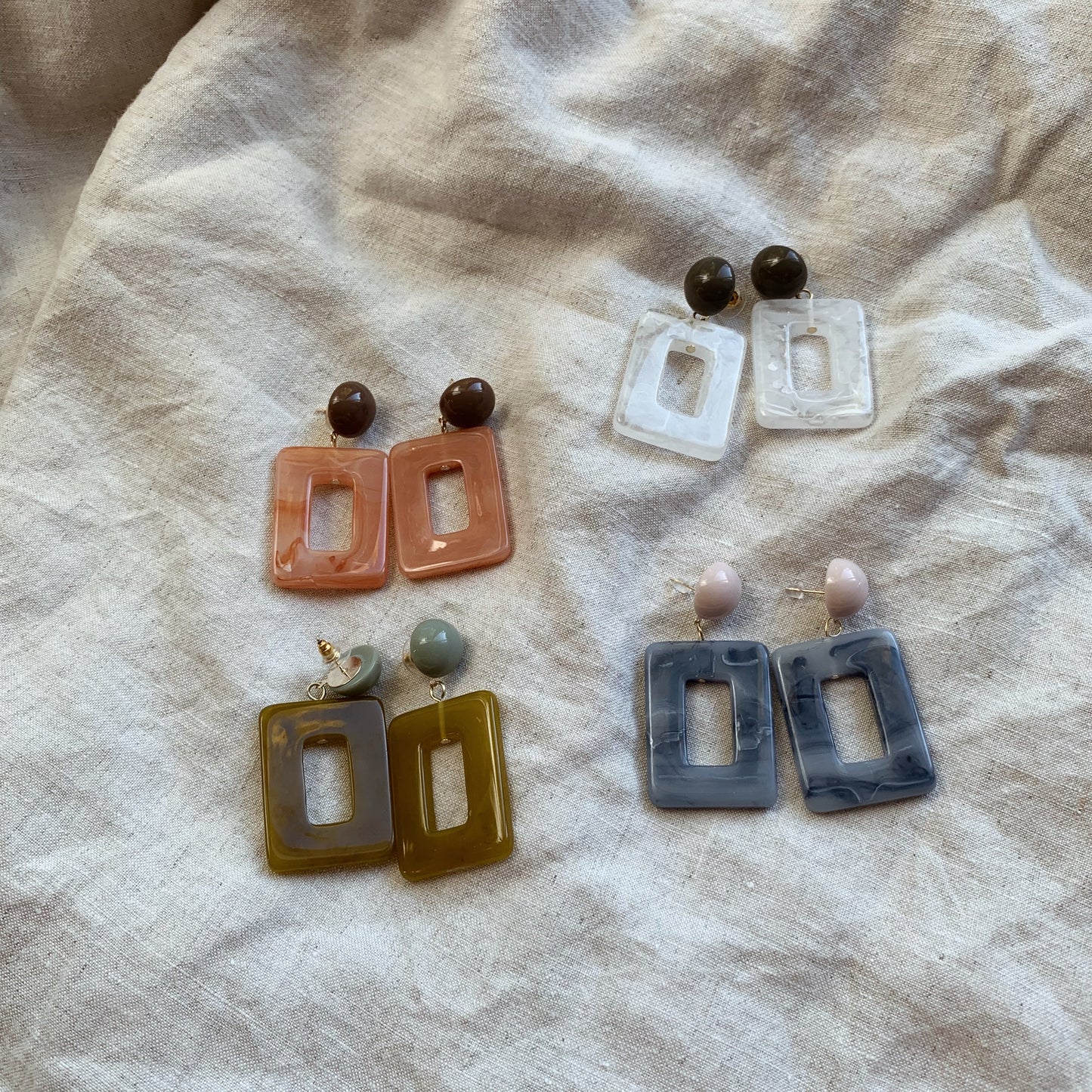 Claudia Acetate Earrings