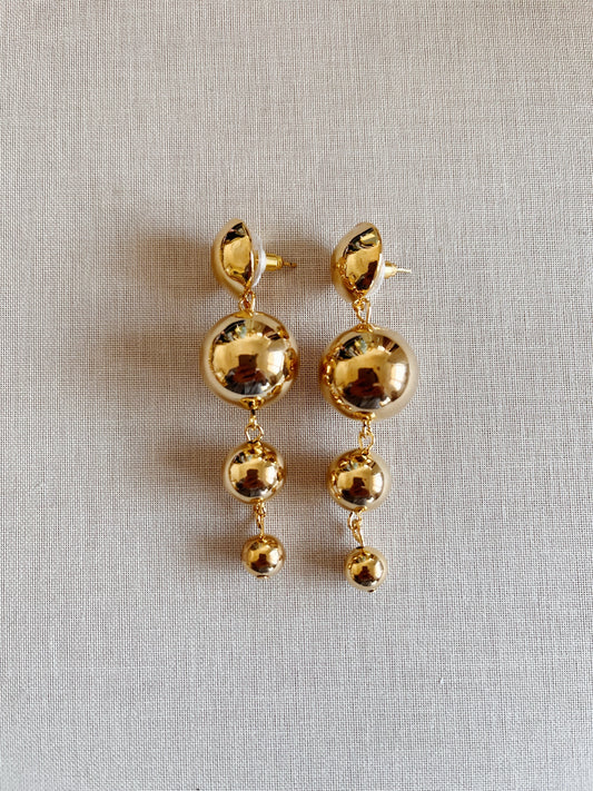 Diaz Bobble Drop Earrings