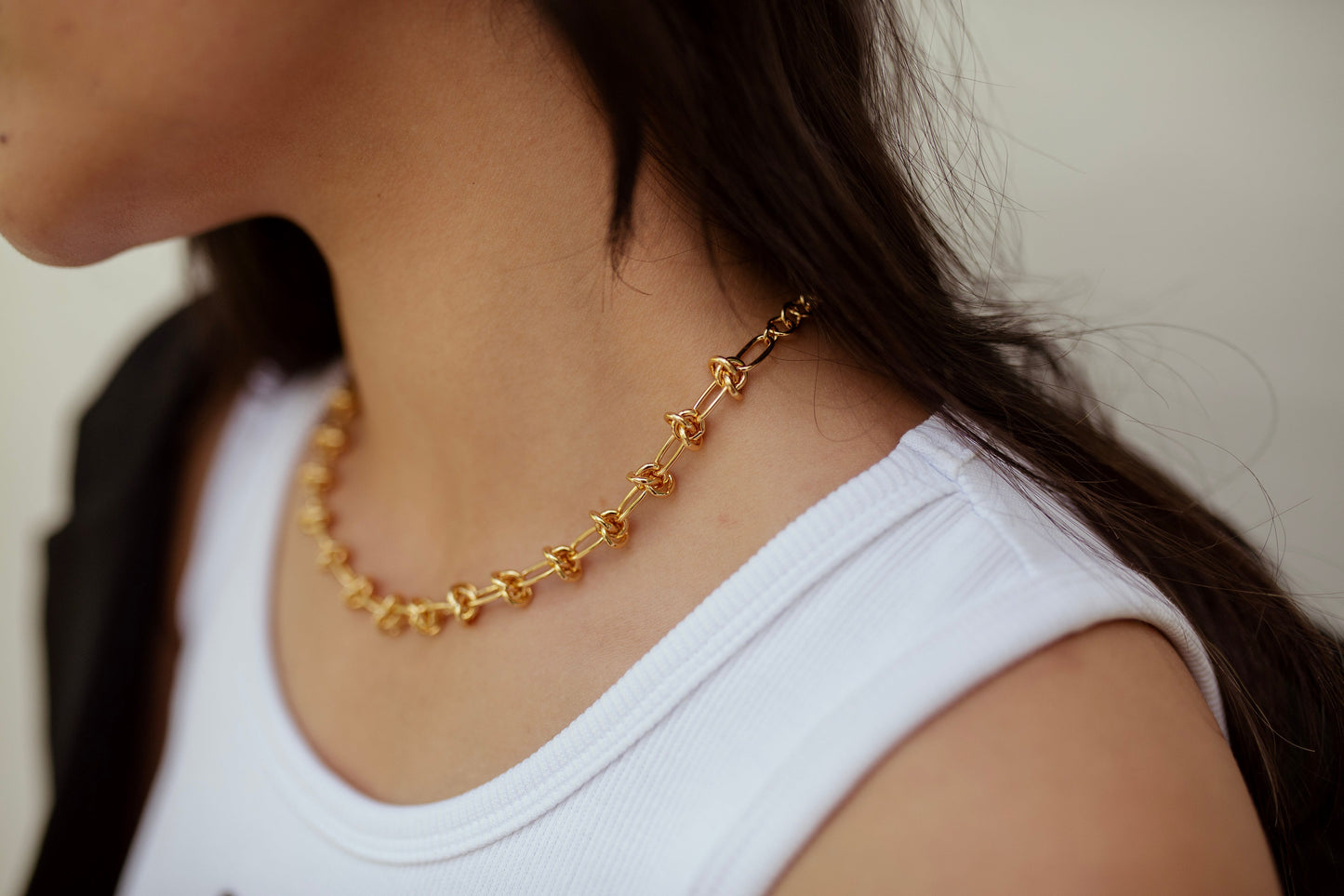 Freya Knot Luxe Necklace