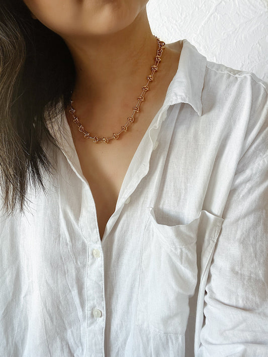 Freya Knot Luxe Necklace