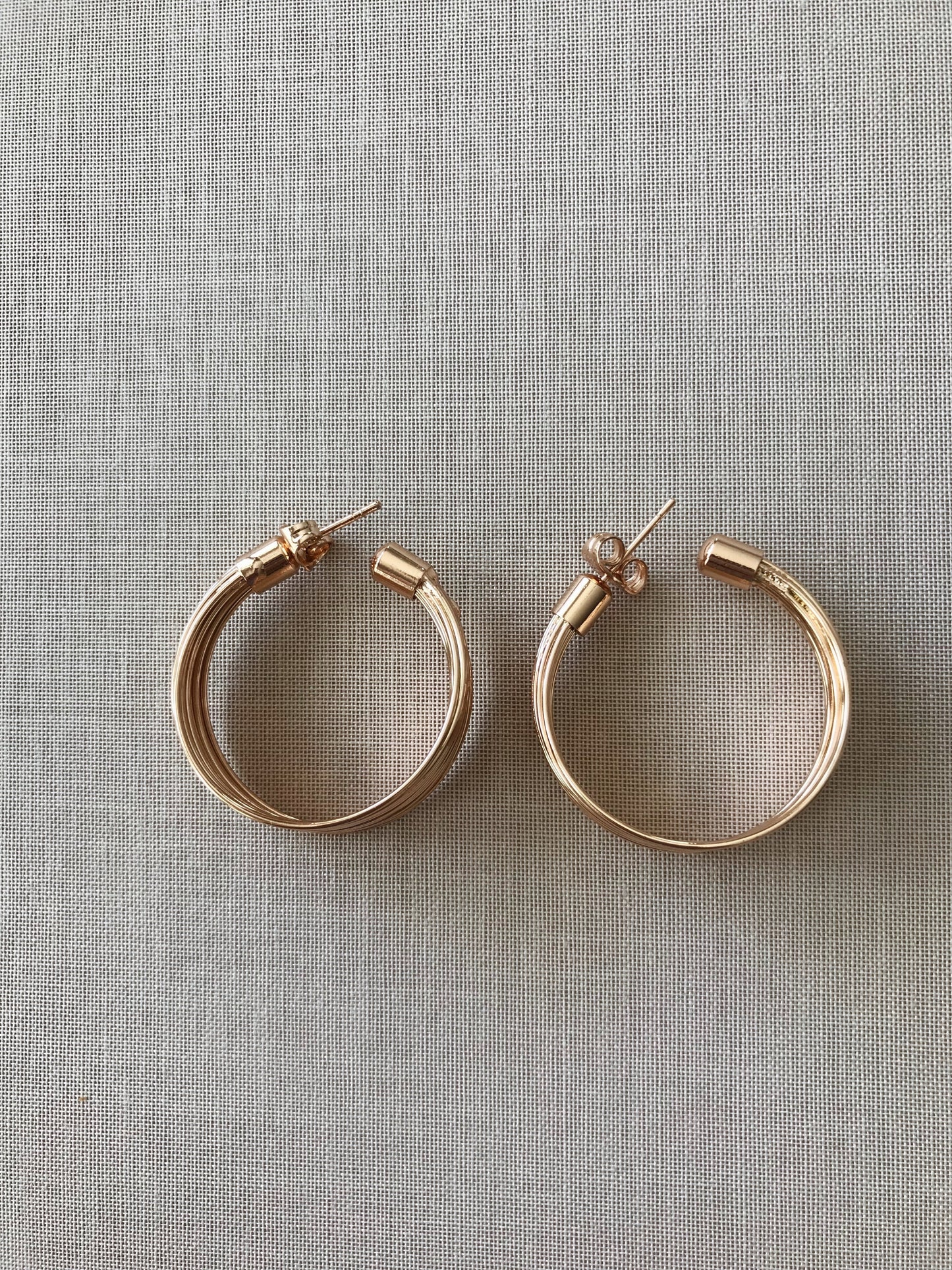 Prudence Slinky Hoop Earrings