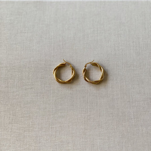 Stassi Twist Hoops