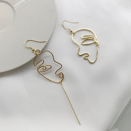 Sofiane Art Line Earrings