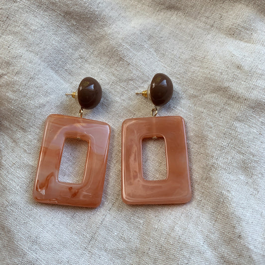 Claudia Acetate Earrings