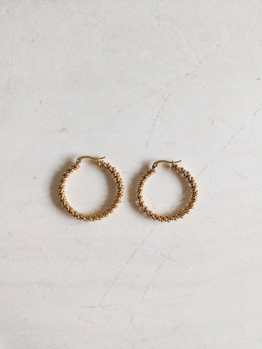 Solace Coil Hoops