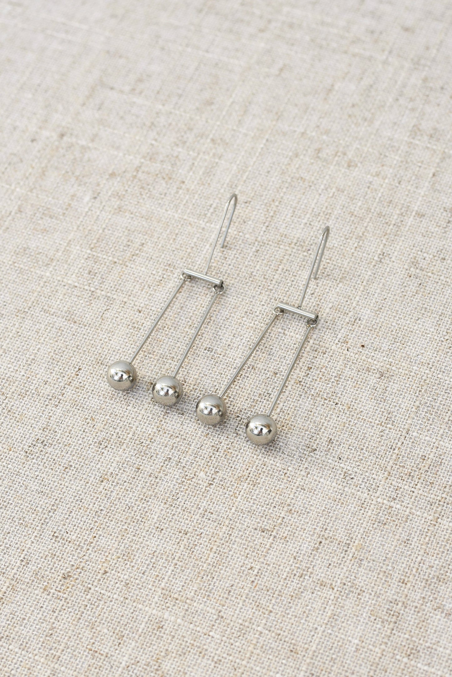 Alla Luxe Twin Ball Earrings