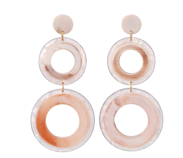 TEAGAN TIRO CIRCLE EARRINGS